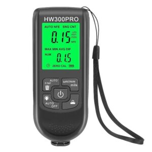 MIERNIK TESTER CZUJNIK GRUBOŚCI LAKIERU LCD HW-300PRO V2