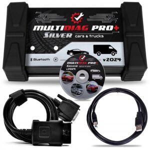 MULTIDIAG PRO+ SILVER 2025 TESTER INTERFEJS DIAGNOSTYCZNY OBD 2 SKANER j.PL