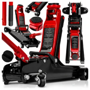 Podnośnik samochodowy lewarek żaba niskoprofilowy hydrauliczny 385 mm 2,5T
