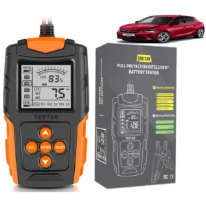 Tester Do Akumulatorów Baterii 12v 24v Cyfrowy Foxsur Fbt200 3ah - 200ah